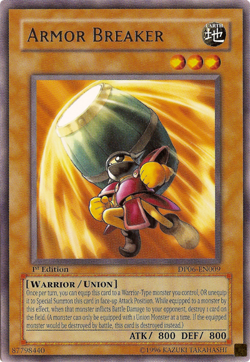 Armor Breaker DP06-EN009 1st Edition Rare Near Mint Yu-Gi-Oh! - Image 1