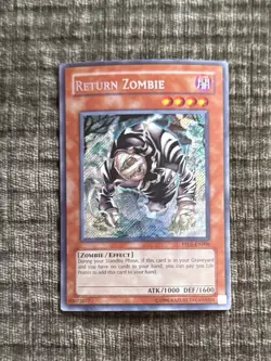 Yugioh Return Zombie Secret Rare PP01-EN006 Unlimited LP - Image 1