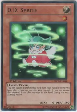1x (P) D.D. Sprite - STOR-EN004 - Super Rare - Unlimited Edition YuGiOh - Image 1