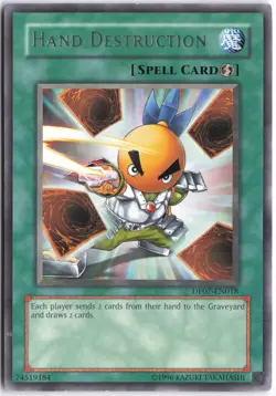 Yugioh - Hand Destruction DP07-EN018 Unlimited - Duelist Pack 7: Jesse Anderson - Image 1