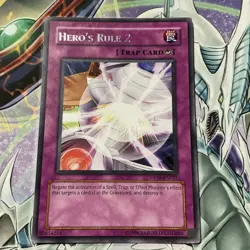 Yugioh! LP Hero's Rule 2 - DP06-EN025 - Rare - Unlimited Edition Lightly Played - Image 1