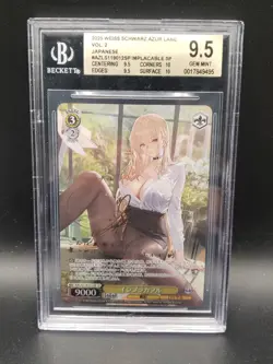 Weiss Schwarz Implacable SP AZL/S119-012SP Azur Lane vol.2 Japanese BGS 9.5 - Image 1