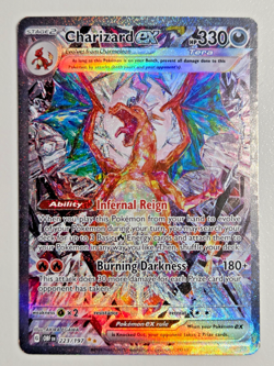 Charizard ex 223/197 Special Illustration Rare Obsidian Flames Pokemon Card - Image 1