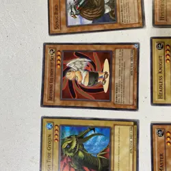 1996 Vintage Yu Gi Oh Card Lot Of 6 Vintage 1st Edition Ungraded Mixed - Image 3
