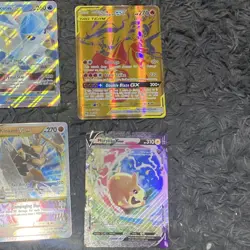Pokemon TCG Jumbo Card Lot - 10 Cards, mostly MPS, LPS, just a few damaged ones - Image 3