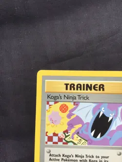 Pokemon Cards: Gym Challenge 1st Edition Uncommon: Koga's Ninja Trick 115/132 - Image 2