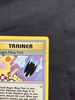 Pokemon Cards: Gym Challenge 1st Edition Uncommon: Koga's Ninja Trick 115/132 - Image 3