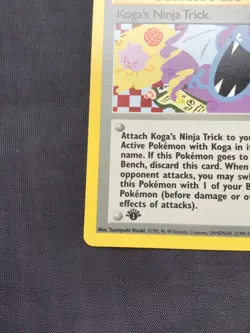 Pokemon Cards: Gym Challenge 1st Edition Uncommon: Koga's Ninja Trick 115/132 - Image 5