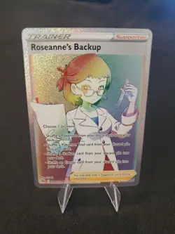 Roseanne's Backup 180/172 SWSH09: Brilliant Stars Secret Rare Pokemon Card - Image 1