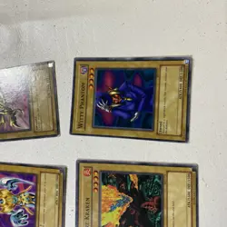 1996 Vintage Yu Gi Oh Card Lot Of 6 Vintage 1st Edition Ungraded Mixed - Image 2
