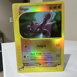 Pokemon Gligar Skyridge Holo Rare 59/144 60 HP English 2003 TCG Card - Image 1