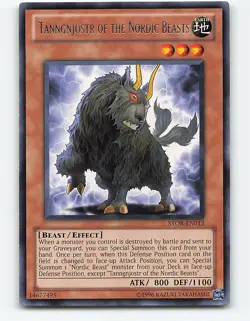 Tanngnjostr of the Nordic Beasts #STOR-EN013 YuGiOh Card - Image 1