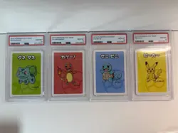 Sequential Set 4 PSA 10 2019 Pokemon Babanuki Card Set Old Maid Japanese pikachu - Image 1