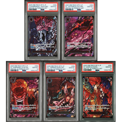 PSA 10 Five Elders Red Text Alt Art Carrying on His Will OP13 Card JP Sequential - Image 1
