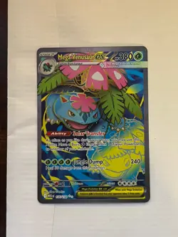 Mega Venusaur EX 155/132 Mega Evolution Full Art Card - Image 1