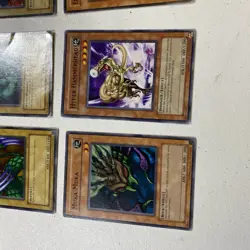 1996 Vintage Yu Gi Oh Card Lot Of 6 Vintage 1st Edition Ungraded Mixed - Image 3