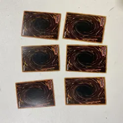 1996 Vintage Yu Gi Oh Card Lot Of 6 Vintage 1st Edition Ungraded Mixed - Image 4