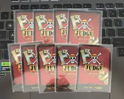 DON !! Card CHAMPIONSHIP JUDGE Promo One Piece Card 25-26 ENGLISH - RARE - Image 3