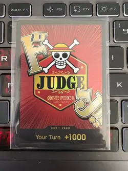 DON !! Card CHAMPIONSHIP JUDGE Promo One Piece Card 25-26 ENGLISH - RARE - Image 4