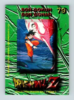 Dragon Ball Z Goku Inside Buu #79 Bird Studio 1989 Trading Card Serie 5 - Image 2