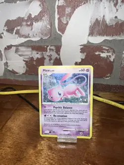 Mew 15/132 Holo Rare Pokemon Card Secret Wonders LP - Image 1