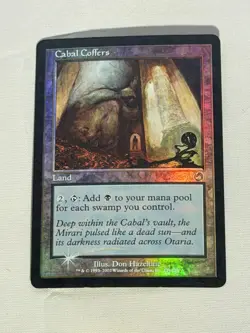 MTG FOIL Cabal Coffers Torment Magic the Gathering - Image 1