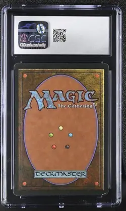 MTG Magic: The Gathering English Stasis 1994 Revised Edition Rare CGC 8 - Image 2