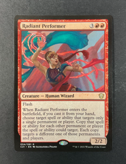 Radiant Performer - Commander 2021 - MTG - MAGIC THE GATHERING - Image 1
