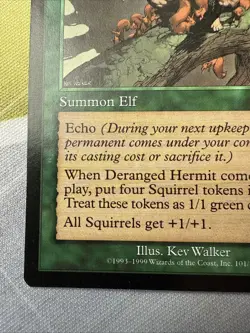 Deranged Hermit - Urza's Legacy - Magic the Gathering Vintage 1999 WOTC - Image 4