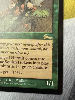 Deranged Hermit - Urza's Legacy - Magic the Gathering Vintage 1999 WOTC - Image 5