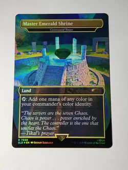Master Emerald Shrine - Command Tower (7030) (Rainbow Foil) Secret Lair Drop... - Image 1