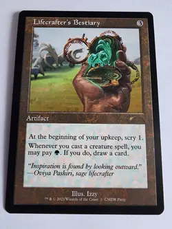 Lifecrafter's Bestiary (Retro Frame) WPN & Gateway Promos Regular - Image 1
