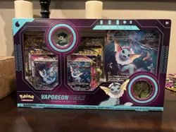 Pokemon Vaporeon VMAX Premium Collection Box Sealed Evolving Skies - Image 1