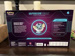 Pokemon Vaporeon VMAX Premium Collection Box Sealed Evolving Skies - Image 3