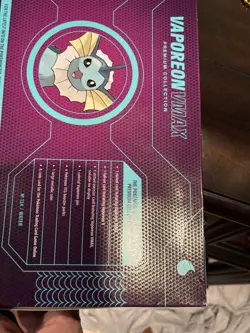 Pokemon Vaporeon VMAX Premium Collection Box Sealed Evolving Skies - Image 4