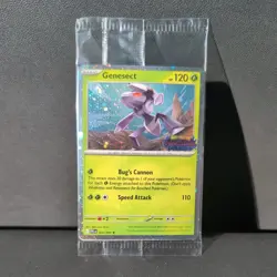 Genesect 008 Mega Evolution Phantasmal Flames SEALED stamped PROMO Pokemon TCG - Image 1