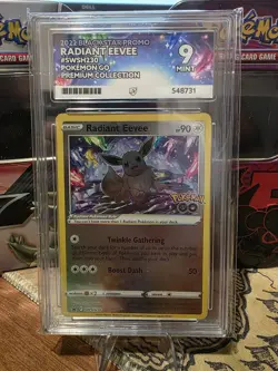 Pokemon TCG Radiant Eevee SWSH230 - Promo - ACE 9 Mint - Image 1