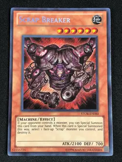 YUGIOH SCRAP BREAKER STOR-EN084 SECRET LP - Image 1