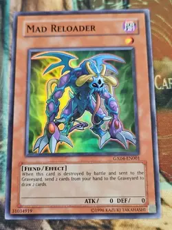 1x (LP) Mad Reloader - GX04-EN001 - Super Rare - Limited Edition YuGiOh - Image 1