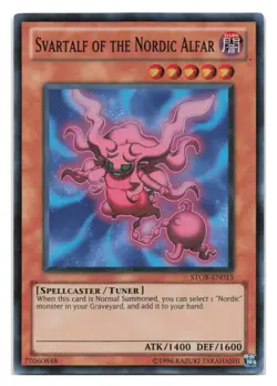 Svartalf of the Nordic Alfar #STOR-EN015 Storm of Ragnarok tcg - Image 1