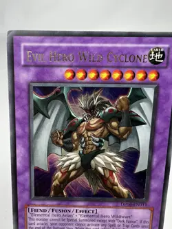 EVIL HERO WILD CYCLONE DP06-EN011 Unlimited Lightly Played LP - Image 4