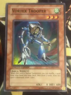 Yugioh: Vortex Trooper - GLAS-ENSE2 - Super Rare - Limited Edition - LP - Image 1