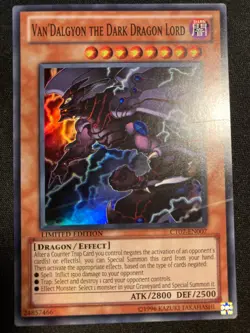 Van'Dalgyon the Dark Dragon Lord CT07-EN007 - Super Rare - LP - Image 1