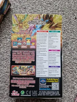YuGiOh TCG: Fire Kings Revamped Structure Deck : 1st Edition : New and Sealed - Image 3