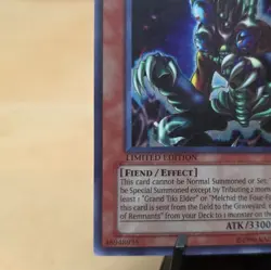 2007 Masked Beast Des Gardius Limited Edition Holo #TAEV-ENSE1 - Image 5