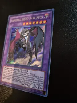 Yu-Gi-Oh LCGX-EN059 Elemental Hero Dark Neos Secret Rare 1st Edition - mint - Image 3