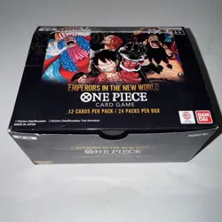 Bandai Emperors in The New World Booster OP-09 One Piece TCG Incomplete (read) - Image 1