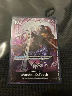 Marshall D Teach Promo P-100 ONE PIECE Promotion Pack New Four Emperors - Image 1