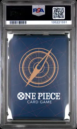 2025 ONE PIECE JPN PROMOS OFFICIAL EVENT TOP PRIZE-ASIA MONKEY D. LUFFY PSA 10 - Image 2