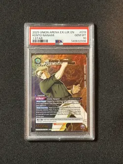 UNION ARENA EX04BT/JJK-3-019 Kento Nanami Parallel SR Jujutsu Kaisen Vol.2 - Image 1